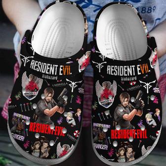 Resident Evil Movie Game Crocs Crocband Clogs Shoes | Favorety AU