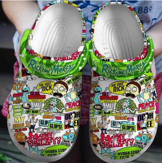 Rick And Morty Tv Series Crocs Crocband Clogs Shoes | Favorety AU