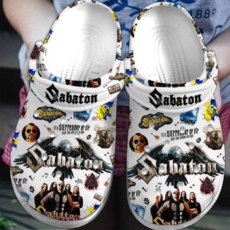 Sabaton Music Crocs Crocband Clogs Shoes - Monsterry AU