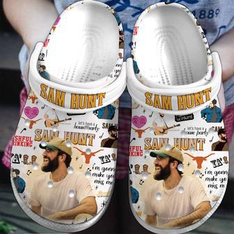 Sam Hunt Music Crocs Crocband Clogs Shoes | Favorety AU