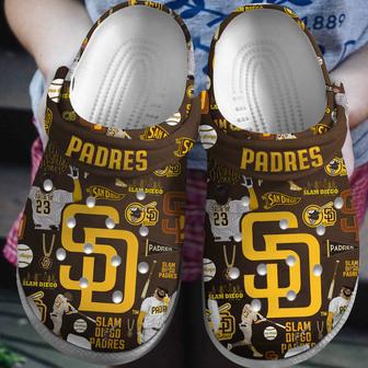 San Diego Padres Mlb Sport Crocs Crocband Clogs Shoes | Favorety DE