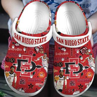 San Diego State Aztecs Ncaa Sport Crocs Crocband Clogs Shoes | Favorety CA