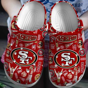 San Francisco 49Ers Nfl Sport Crocs Crocband Clogs Shoes | Favorety