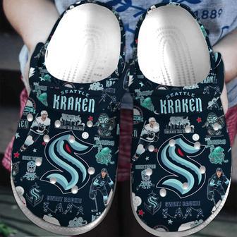 Seattle Kraken Nhl Sport Crocs Crocband Clogs Shoes | Favorety UK