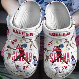 Serena Williams Grand Slam Sport Crocs Crocband Clogs Shoes - Monsterry UK