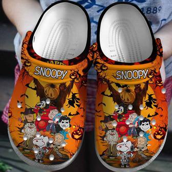 Snoopy Peanuts Cartoon Crocs Crocband Clogs Shoes | Favorety AU