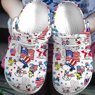 Snoopy Peanuts Cartoon Crocs Crocband Clogs Shoes | Favorety UK