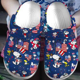 Snoopy Peanuts Cartoon Crocs Crocband Clogs Shoes | Favorety AU