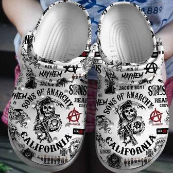 Sons Of Anarchy Tv Series Crocs Crocband Clogs Shoes | Favorety AU