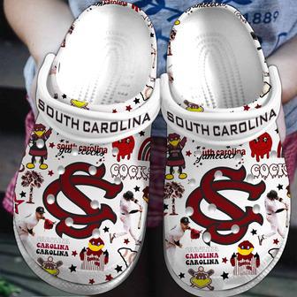 South Carolina Gamecocks Ncaa Sport Crocs Crocband Clogs Shoes | Favorety UK