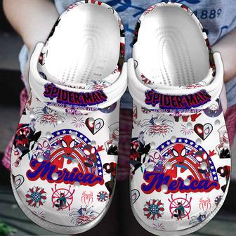 Spider Man Comic Crocs Crocband Clogs Shoes | Favorety AU