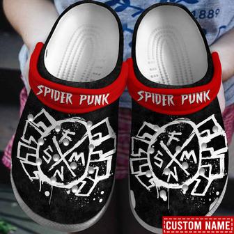 Spider Punk Comic Crocs Crocband Clogs Shoes - Monsterry UK