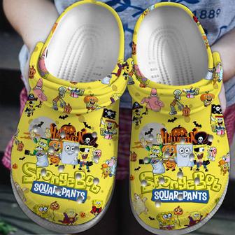 Spongebob Squarepants Cartoon Crocs Crocband Clogs Shoes | Favorety