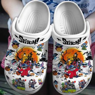 Stitch Cartoon Crocs Crocband Clogs Shoes | Favorety UK