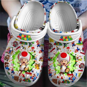 Super Mario Game Movie Crocs Crocband Clogs Shoes | Favorety AU