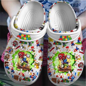 Super Mario Game Movie Crocs Crocband Clogs Shoes | Favorety