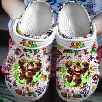 Super Mario Game Movie Crocs Crocband Clogs Shoes | Favorety UK