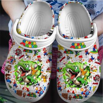 Super Mario Game Movie Crocs Crocband Clogs Shoes | Favorety