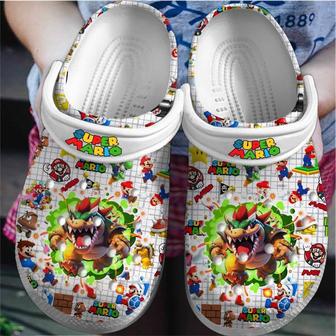 Super Mario Game Movie Crocs Crocband Clogs Shoes | Favorety AU