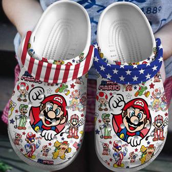 Super Mario Movie Game Crocs Crocband Clogs Shoes | Favorety UK