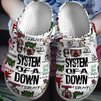 System Of A Down Music Crocs Crocband Clogs Shoes | Favorety DE