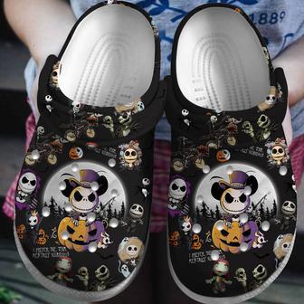 The Nightmare Before Christmas Cartoon Crocs Crocband Clogs Shoes | Favorety AU