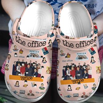 The Office Tv Series Crocs Crocband Clogs Shoes - Monsterry AU