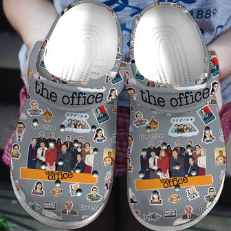 The Office Tv Series Crocs Crocband Clogs Shoes - Monsterry