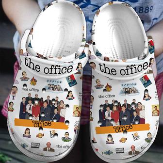 The Office Tv Series Crocs Crocband Clogs Shoes - Monsterry DE