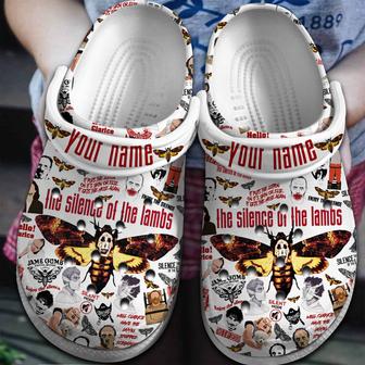 The Silence Of The Lambs Movie Halloween Crocs Crocband Clogs Shoes - Monsterry