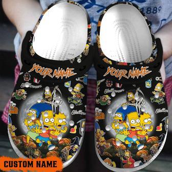 The Simpsons Tv Series Crocs Crocband Clogs Shoes | Favorety CA