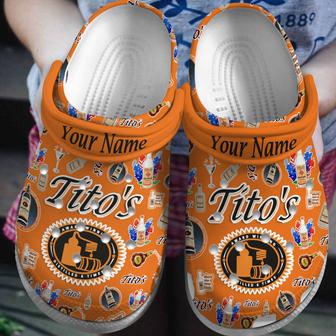 Tito's Vodka Drinks Crocs Crocband Clogs Shoes - Monsterry CA