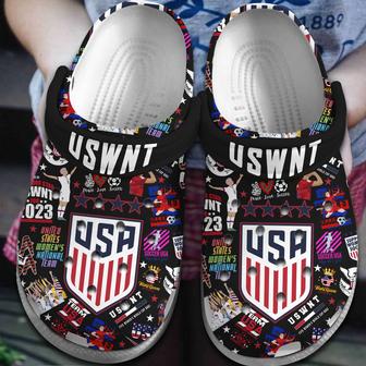 U.S. Women's National Team Us Soccer Sport Crocs Crocband Clogs Shoes - Monsterry AU