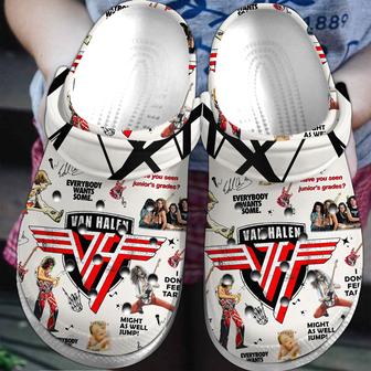 Van Halen Music Crocs Crocband Clogs Shoes | Favorety