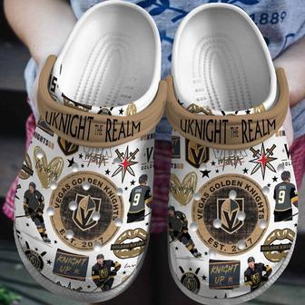 Vegas Golden Knights Nhl Sport Crocs Crocband Clogs Shoes | Favorety