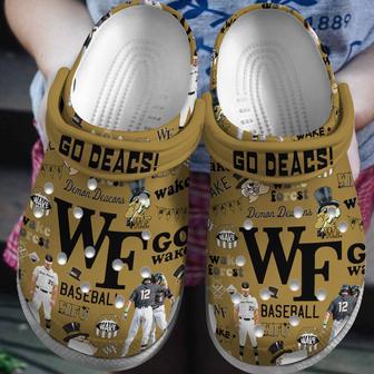 Wake Forest Demon Deacons Ncaa Sport Crocs Crocband Clogs Shoes | Favorety