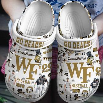 Wake Forest Demon Deacons Ncaa Sport Crocs Crocband Clogs Shoes | Favorety UK