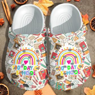 100 Days School Shoes Crocbland Clog Gift - Monsterry CA