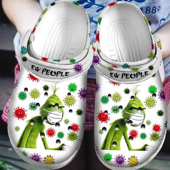 2021 Ew People The Grinch Classic Clogs Shoes - Monsterry CA