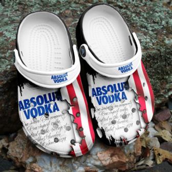 Absolut Vodka Crocs Shoes Crocband Comfortable Clogs For Men Women - Monsterry DE