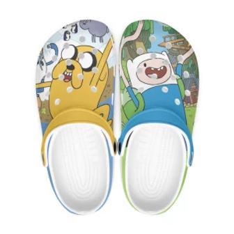 Adventure Time Cartoon Crocs Crocband Clogs Shoes Custom Name For Men Women And Kids | Favorety CA