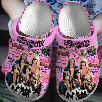 Aerosmith Band Music Crocs Crocband Clogs Shoes | Favorety CA