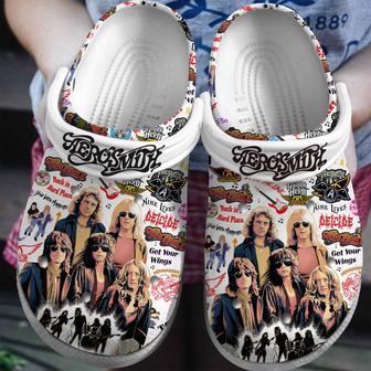 Aerosmith Band Music Crocs Crocband Clogs Shoes | Favorety DE