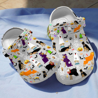 Airedale Terrier Halloween Shoes Clog - Cartoon Clogbland Gift For Boy Girl - Monsterry