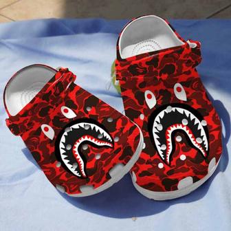 Amazing Shark Pattern Shark Clogs Shoes Gifts For Children Kids - Monsterry DE