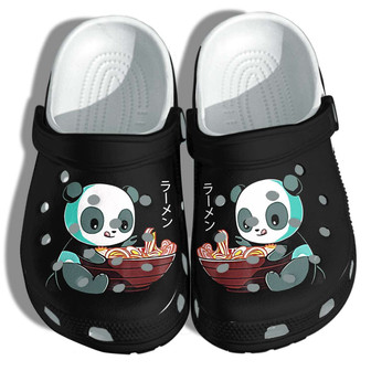 Anime Panda Noodle Japan Who Love Panda Clogband Clog Shoes - Monsterry