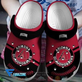 Arizona Diamondbacks Red-Black Mlb Sport Crocs Clogs Crocband Shoes | Favorety