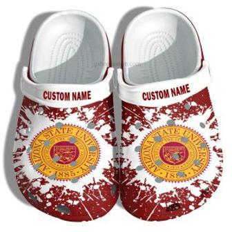 Arizona State University Graduation Gifts Croc Shoes Customize- Admission Gift Shoes | Favorety DE