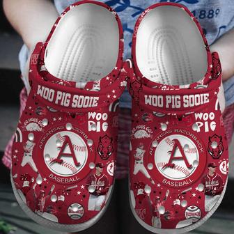 Arkansas Razorbacks Ncaa Sport Crocs Crocband Clogs Shoes | Favorety CA