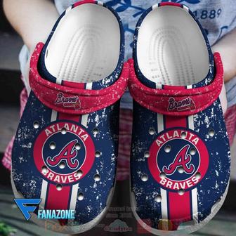 Atlanta Braves Mlb Sport Crocs Clogs Crocband Shoes | Favorety